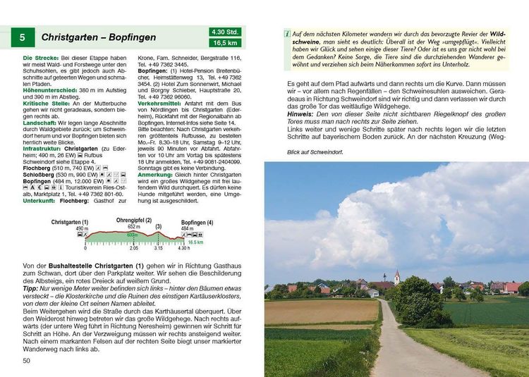 Produktbild: ROTHER Wanderf&uuml;hrer Albsteig