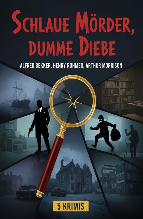 Produktbild: Schlaue M&ouml;rder, dumme Diebe: 5 Krimis
