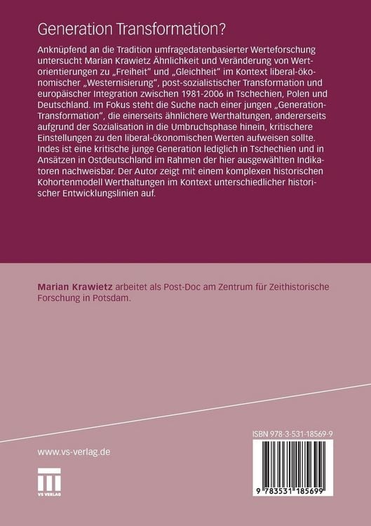 Produktbild: Generation Transformation?