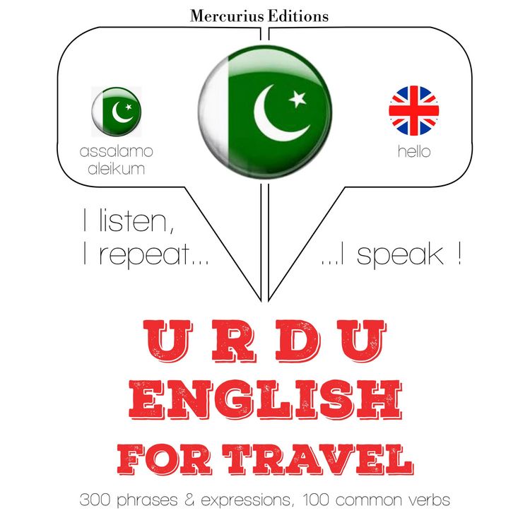 Produktbild: Travel words and phrases in English