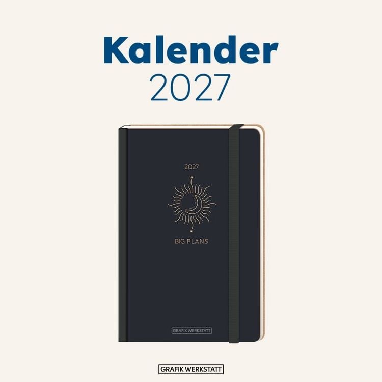 Produktbild: Terminplaner Letterart 2027 Big Plans