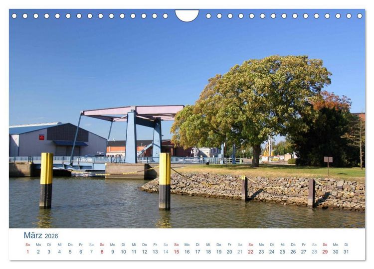 Produktbild: Brake 2026. Impressionen aus der Kreisstadt der Wesermarsch (Wandkalender 2026 DIN A4 quer), CALVENDO Monatskalender