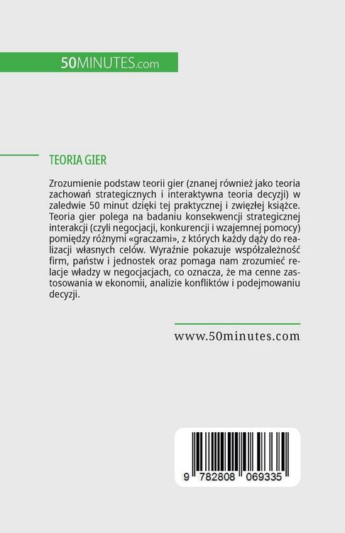 Produktbild: Teoria gier