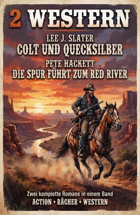 Produktbild: 2 Western: Colt und Quecksilber / Die Spur f&uuml;hrt zum Red River