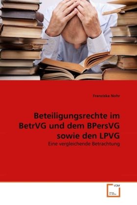 Produktbild: Nohr, F: Beteiligungsrechte im BetrVG und dem BPersVG sowie