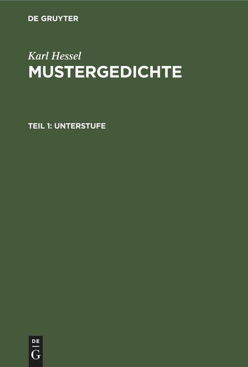 Produktbild: Unterstufe