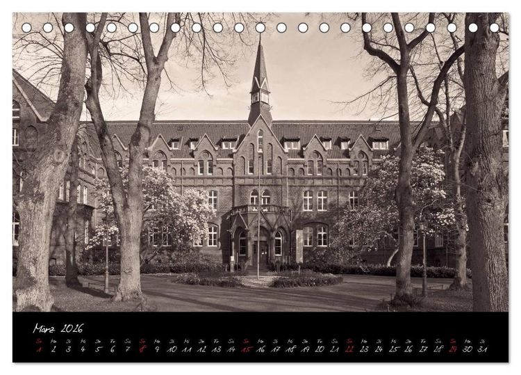 Produktbild: Kaiserswerther Impressionen (Tischkalender 2026 DIN A5 quer), CALVENDO Monatskalender