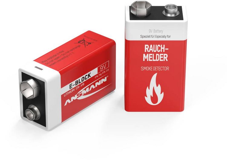 Produktbild: Ansmann E-Block 9V Block-Batterie Lithium 9V 1St.