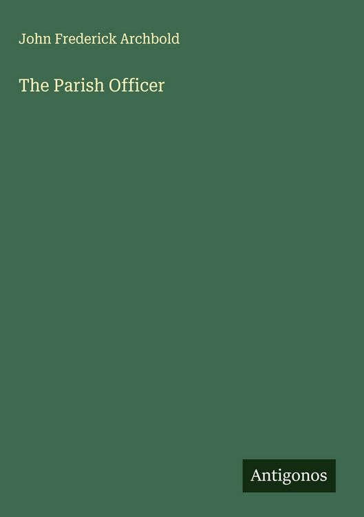 Produktbild: The Parish Officer