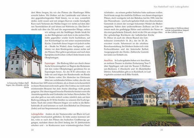 Produktbild: Radtouren f&uuml;r Langschl&auml;fer Bodensee
