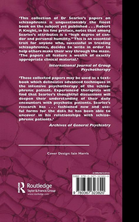 Produktbild: Collected Papers on Schizophrenia and Related Subjects