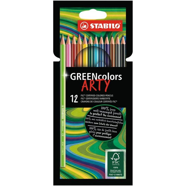 Produktbild: STABILO Farbstifte GREENcolors Arty