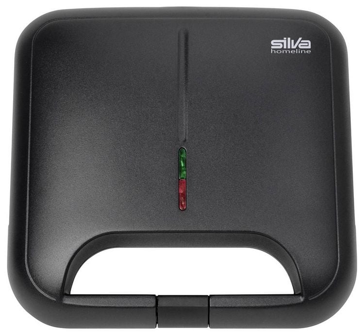 Produktbild: Silva Homeline ST 2000 Sandwichmaker Cool-Touch-Geh&auml;use, Antihaftbeschichtung, Kontrollleuchte Schwarz