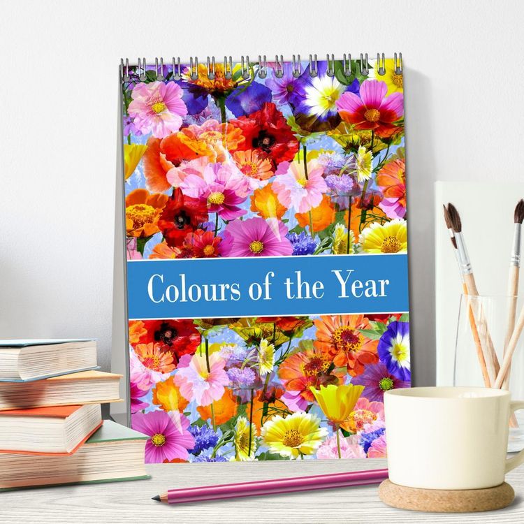 Produktbild: Colours of the Year (Desk Calendar 2026 DIN A5 portrait), CALVENDO 12 Month DeskCalendar