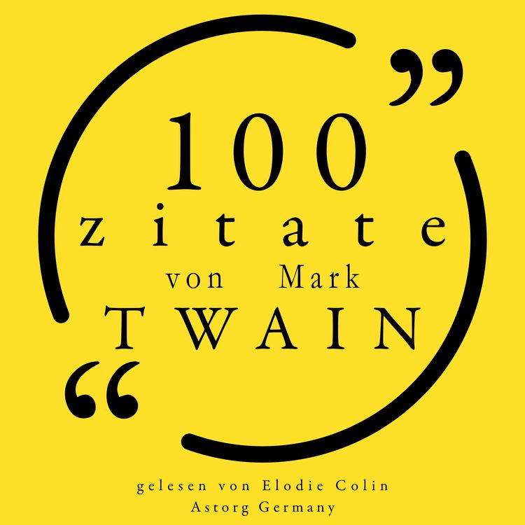 Produktbild: 100 Zitate von Mark Twain