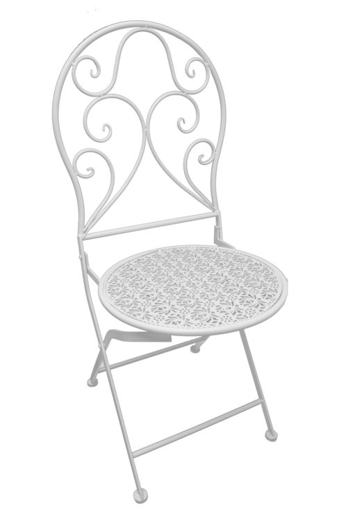 Produktbild: HTI-Living Gartenstuhl 2er-Set Lani Wei&szlig; Gartenstuhl 2er-Set Lani Wei&szlig;