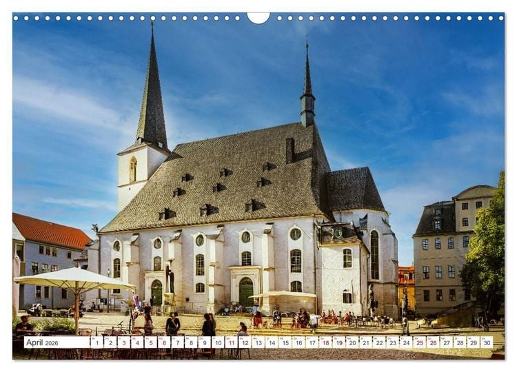 Produktbild: Kulturstadt Weimar - Stadt der Klassiker (Wandkalender 2026 DIN A3 quer), CALVENDO Monatskalender