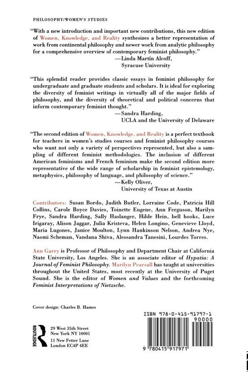 Produktbild: Women, Knowledge, and Reality