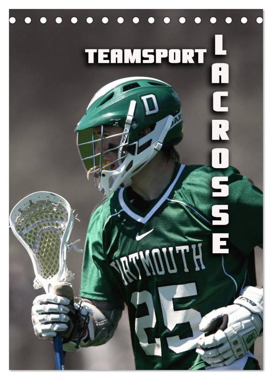 Produktbild: Teamsport - LACROSSE (Tischkalender 2026 DIN A5 hoch), CALVENDO Monatskalender