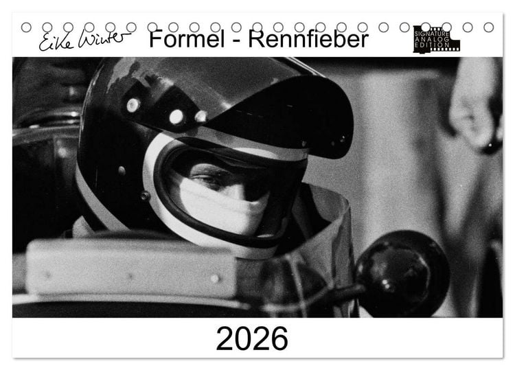 Produktbild: Formel - Rennfieber (Tischkalender 2026 DIN A5 quer), CALVENDO Monatskalender