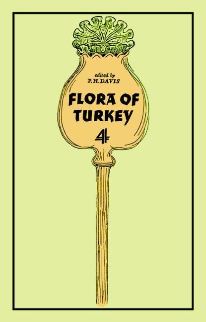 Produktbild: Flora of Turkey, Volume 4