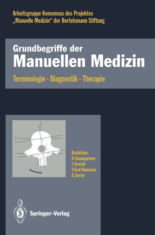 Produktbild: Grundbegriffe der Manuellen Medizin