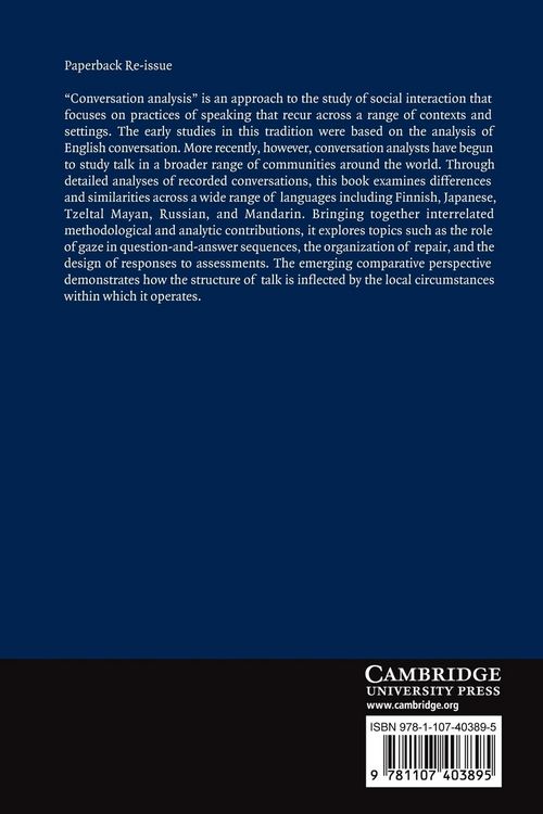 Produktbild: Conversation Analysis
