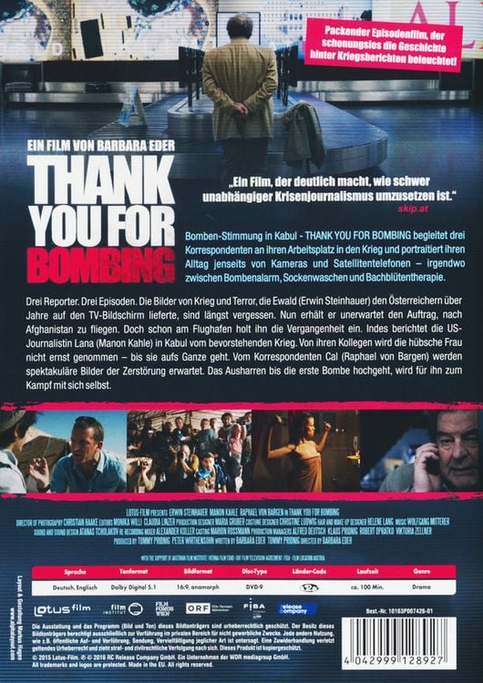Produktbild: Thank You For Bombing