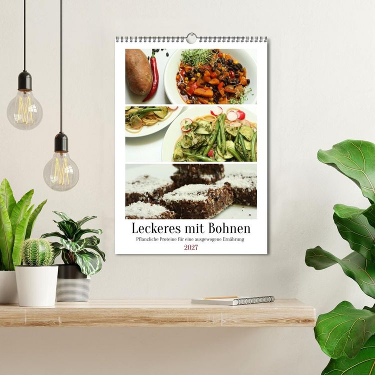Produktbild: Leckeres mit Bohnen (Wandkalender 2027 DIN A3 hoch), CALVENDO Monatskalender