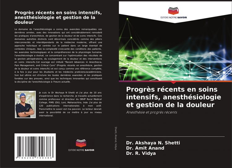 Produktbild: Progr&egrave;s r&eacute;cents en soins intensifs, anesth&eacute;siologie et gestion de la douleur