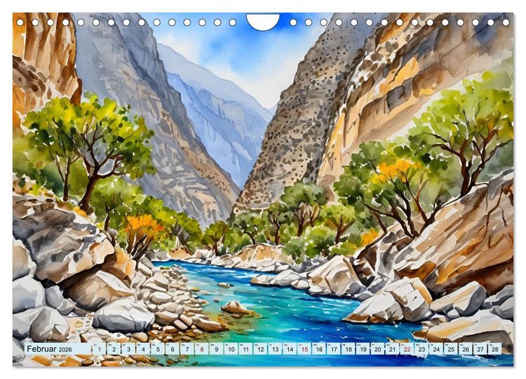 Produktbild: Kalimera Griechenland (Wandkalender 2026 DIN A4 quer), CALVENDO Monatskalender