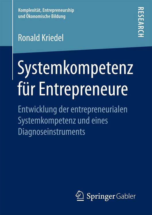 Produktbild: Systemkompetenz f&uuml;r Entrepreneure