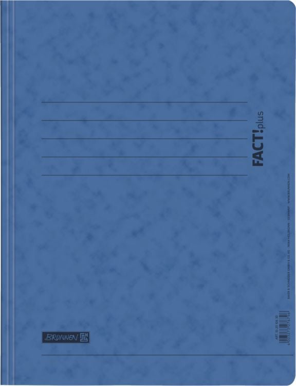 Produktbild: Brunnen Schnellhefter FACT!plus blau