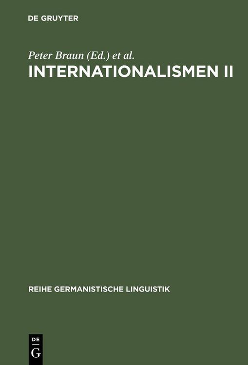 Produktbild: Internationalismen II