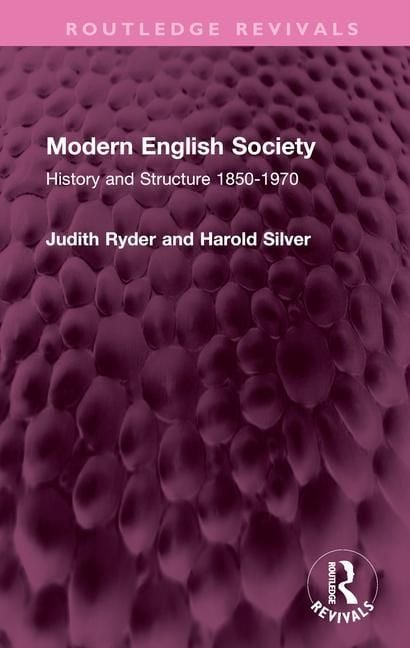 Produktbild: Silver, H: Modern English Society