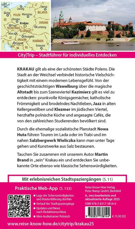 Produktbild: Reise Know-How CityTrip Krakau