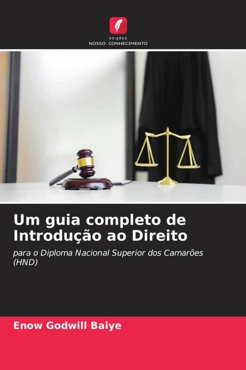 Produktbild: Um guia completo de Introdu&ccedil;&atilde;o ao Direito