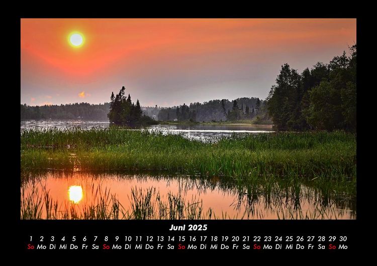 Produktbild: Die Seen der Erde 2025 Fotokalender DIN A3