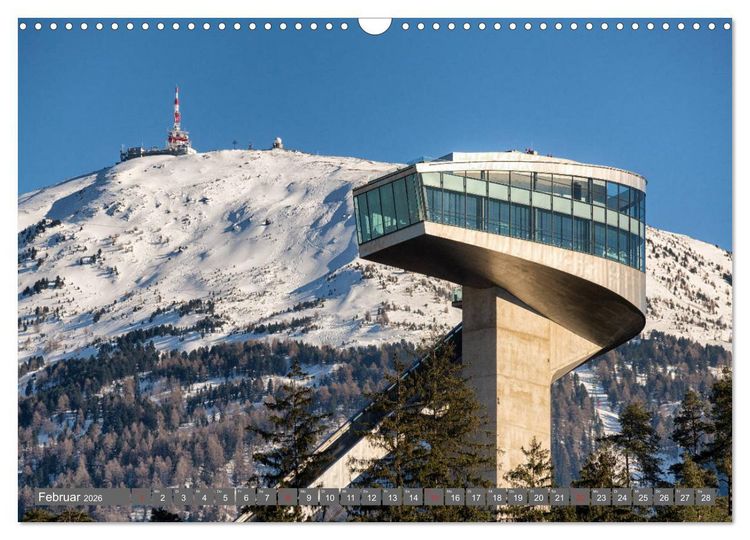 Produktbild: Innsbruck - Stadt in den Alpen (Wandkalender 2026 DIN A3 quer), CALVENDO Monatskalender
