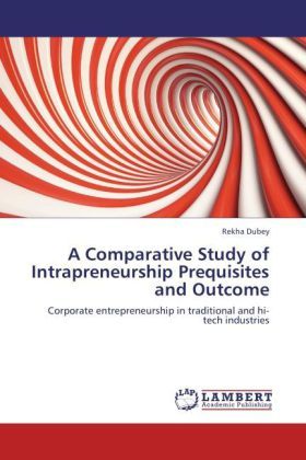 Produktbild: Dubey, R: Comparative Study of Intrapreneurship Prequisites