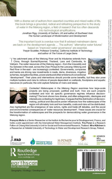 Produktbild: Contested Waterscapes in the Mekong Region