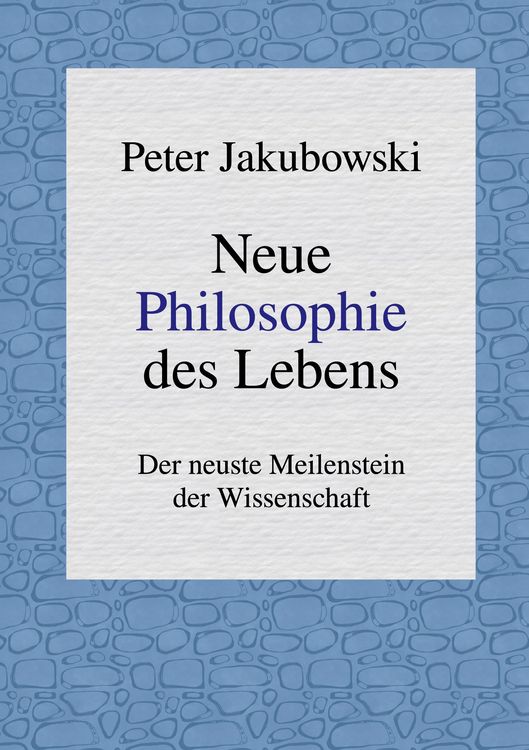 Produktbild: Neue Philosophie des Lebens