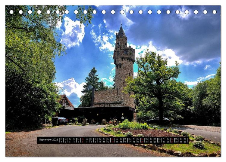 Produktbild: Wiesbaden Aquis Mattiacis (Tischkalender 2026 DIN A5 quer), CALVENDO Monatskalender