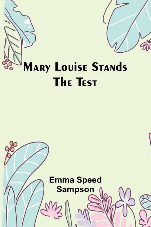 Produktbild: Mary Louise Stands the Test