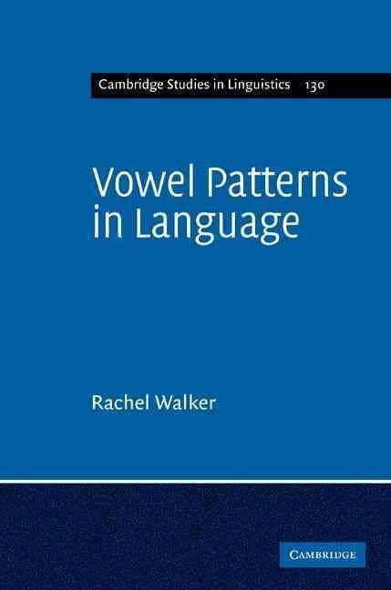 Produktbild: Vowel Patterns in Language