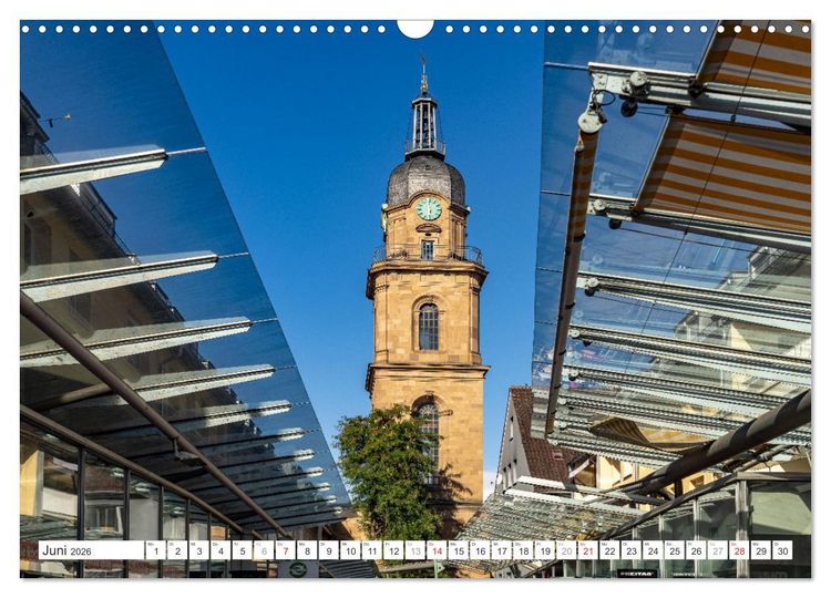 Produktbild: Baden-W&uuml;rttemberg - Heilbronn (Wandkalender 2026 DIN A3 quer), CALVENDO Monatskalender