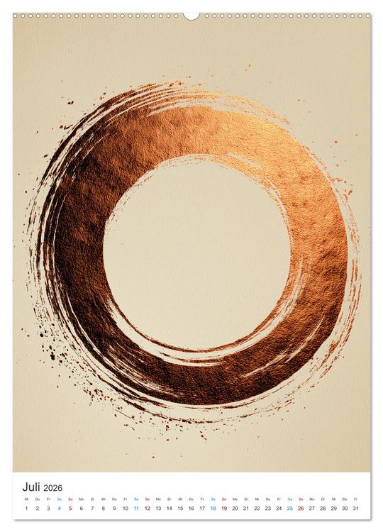 Produktbild: Minimalistische Kunstwerke (hochwertiger Premium Wandkalender 2026 DIN A2 hoch), Kunstdruck in Hochglanz
