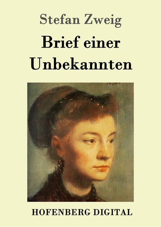 Produktbild: Brief einer Unbekannten