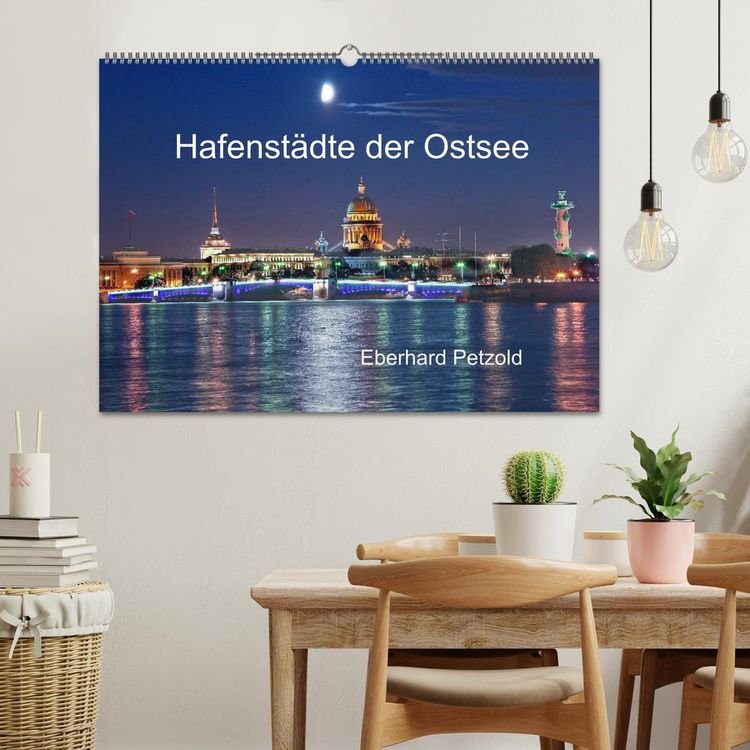 Produktbild: Hafenst&auml;dte der Ostsee (Wandkalender 2026 DIN A2 quer), CALVENDO Monatskalender