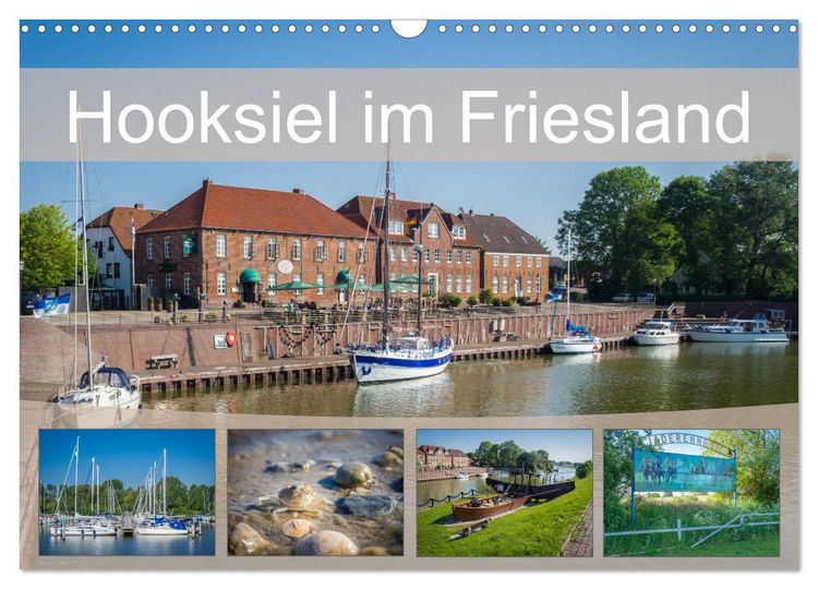Produktbild: Hooksiel im Friesland (Wandkalender 2026 DIN A3 quer), CALVENDO Monatskalender
